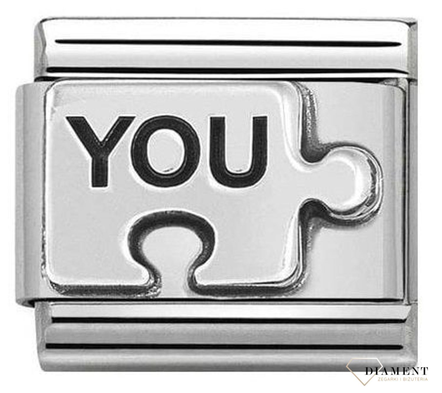 Nomination - Link 925 zawieszka srebro 'Puzzel Ty' 330101 40 biżuteria nomination nomination zawieszki nomination baza.jpg